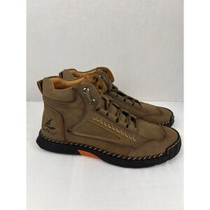 Salkin Barefoot Boots Shoes Ankle Leather Rope Laces Hand-stitched 44‎ (10/10.5)